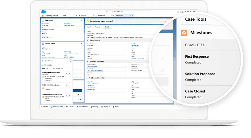 sfdc-service-customer-service-case-management Service Cloud Case Management