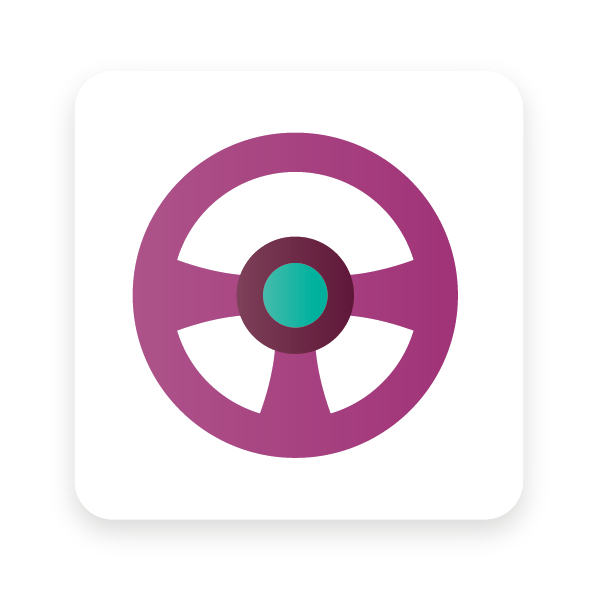 Odoo Fleet Icon Odoo Fleet management app icon with steering wheel