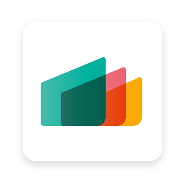 Odoo Manufacturing MRP Icon Odoo MRP app icon with layered factory shapes