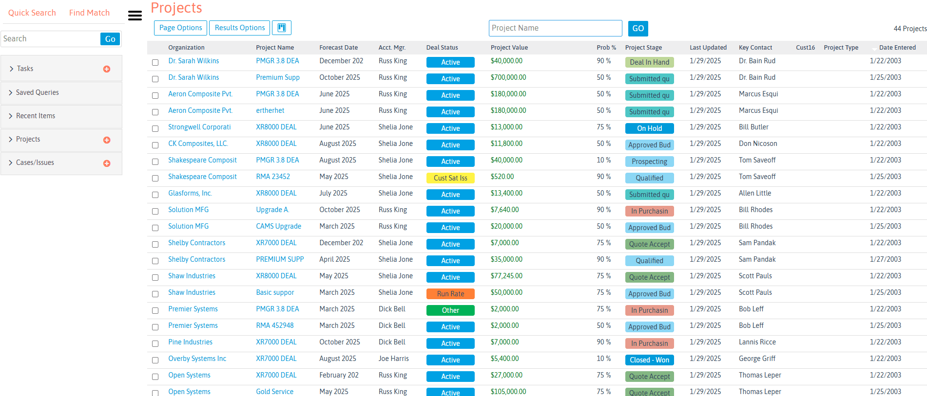 LeadMaster CRM Pipeline